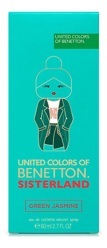 Benetton Sisterland Green Jasmine Edt 80ml